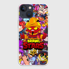 Чехол для iPhone 13 mini с принтом BRAWL STARS EVIL GENE | ДЖИН в Белгороде,  |  | bibi | brawl stars | coach mike | crow | evil gene | gale | gene | leon | leon shark | max | mecha crow | mortis | mr.p | nani | phoenix | sally leon | sandy | spike | sprout | tara | virus 8 bit | werewolf | ворон | джин | оборотень