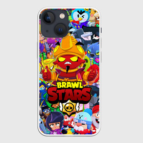 Чехол для iPhone 13 mini с принтом BRAWL STARS EVIL GENE | ДЖИН в Белгороде,  |  | bibi | brawl stars | coach mike | crow | evil gene | gale | gene | leon | leon shark | max | mecha crow | mortis | mr.p | nani | phoenix | sally leon | sandy | spike | sprout | tara | virus 8 bit | werewolf | ворон | джин | оборотень