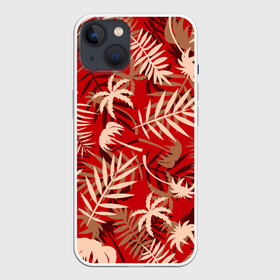 Чехол для iPhone 13 с принтом ТРОПИЧЕСКИЕ ПАЛЬМЫ. в Белгороде,  |  | 2020 | tropical | лето | лето2020 | листья | пальмы | тропические пальмы