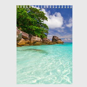 Скетчбук с принтом Пхукет в Белгороде, 100% бумага
 | 48 листов, плотность листов — 100 г/м2, плотность картонной обложки — 250 г/м2. Листы скреплены сверху удобной пружинной спиралью | Тематика изображения на принте: phuket | бангкок | королевство | курорт | море | острова | отдых | пальмы | песок | пляж | природа | путешествие | солнце | тай | тайланд