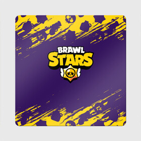 Магнит виниловый Квадрат с принтом BRAWL STARS / БРАВЛ СТАРС в Белгороде, полимерный материал с магнитным слоем | размер 9*9 см, закругленные углы | 8 bit | 8бит | brawl | cnfhc | crow | hfdk | leon | logo | sandy | skull | spike | stars | бравл | бравла | браво | игра | игры | икфцд | кроу | леон | лого | логотип | символ | спайк | старс | старса | сэнди | череп | ыефкы