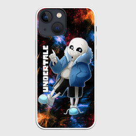 Чехол для iPhone 13 mini с принтом UNDERTALE | АНДЕРТЕЙЛ в Белгороде,  |  | asriel dreemurr | chara | frisk | gaster blaster | heart | sans | undertale | азриэль дримурр | андертейл | гастер | меттатон | санс | сердце | фриск | чара