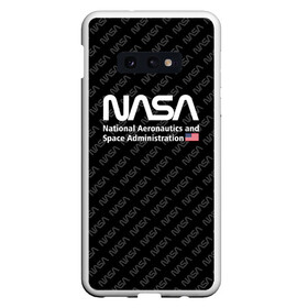 Чехол для Samsung S10E с принтом NASA в Белгороде, Силикон | Область печати: задняя сторона чехла, без боковых панелей | alien | elon | mask | musk | nasa | space x | star | ufo | америка | американский | астронавт | гуманоид | звезды | земля | зона 51 | илон | инопланетянин | космонавт | космос | луна | марс | маск | наса | нло | планета | пришелец