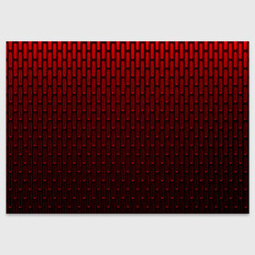 Поздравительная открытка с принтом текстура красный градиент в Белгороде, 100% бумага | плотность бумаги 280 г/м2, матовая, на обратной стороне линовка и место для марки
 | геометрия | градиент | красный | линии | поверхность | простота | симметрия | текстура | точки | черный