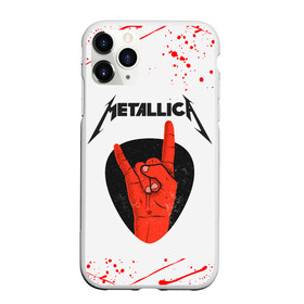 Чехол для iPhone 11 Pro матовый с принтом METALLICA (Z) в Белгороде, Силикон |  | Тематика изображения на принте: kurt kobein | metallica | rock | курт кобейн | металика | металлика | рок | супер звезда