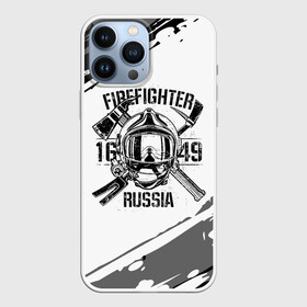 Чехол для iPhone 13 Pro Max с принтом FIREFIGHTER 1649 RUSSIA в Белгороде,  |  | 112 | 27 декабря | firefighter | багор | белая | герб | гкчс | знак | лого | логотип | маска | мчс | мчсник | пожарная охрана | пожарник | пожарный | пч | россии | рф | серая | символ | служба | состаренная