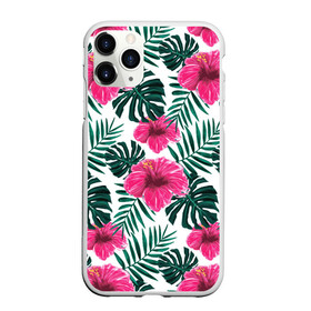 Чехол для iPhone 11 Pro Max матовый с принтом Гавайский гибискус в Белгороде, Силикон |  | Тематика изображения на принте: flower | hawaii | hibiscus | palms | summer | sun | ботаника | гаваи | гавайи | гавайка | гавайская | гибискус | красочная | летняя | лето | листья | отдых | отпуск | пальма | пальмы | пляж | растения | символ