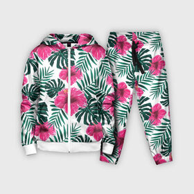 Детский костюм 3D с принтом Гавайский гибискус в Белгороде,  |  | Тематика изображения на принте: flower | hawaii | hibiscus | palms | summer | sun | ботаника | гаваи | гавайи | гавайка | гавайская | гибискус | красочная | летняя | лето | листья | отдых | отпуск | пальма | пальмы | пляж | растения | символ