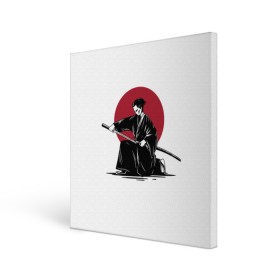 Холст квадратный с принтом Японский самурай (Z) в Белгороде, 100% ПВХ |  | japan | ninja | samurai | асихара но накацукуни | буке | воин | вояк | государство япония | мононофу | мститель | мушя | ниндзя | ниппон | нихон | ооясимагуни | сабурай | самурай | слуга | солдат