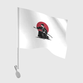 Флаг для автомобиля с принтом ЯПОНСКИЙ САМУРАЙ | SAMURAI IN THE SUN (Z) в Белгороде, 100% полиэстер | Размер: 30*21 см | japan | ninja | samurai | асихара но накацукуни | буке | воин | вояк | государство япония | мононофу | мститель | мушя | ниндзя | ниппон | нихон | ооясимагуни | сабурай | самурай | слуга | солдат