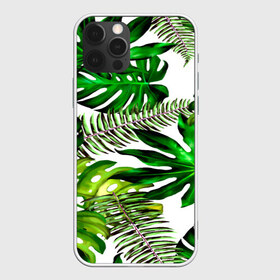 Чехол для iPhone 12 Pro Max с принтом ГАВАЙСКИЕ ЛИСТЬЯ в Белгороде, Силикон |  | summer | tropic | жара | летний | лето | отдых | пальмы | природа | текстура | тропикано | тропики