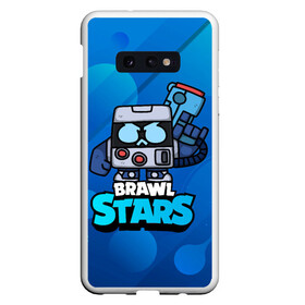 Чехол для Samsung S10E с принтом virus 8 bit brawl stars Blue в Белгороде, Силикон | Область печати: задняя сторона чехла, без боковых панелей | 8 | 8 bit | 8 бит | 8бит | brawl | brawl stars | brawlstars | brawl_stars | jessie | бравл | бравлстарс