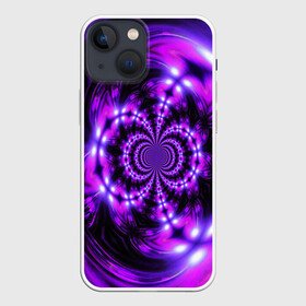 Чехол для iPhone 13 mini с принтом НЕОНОВЫЙ ФРАКТАЛ в Белгороде,  |  | abstract | abstraction | geometry | psy | абстрактный | абстракция | геометрия | краски | неоновые | неоновый | психоделика | текстуры