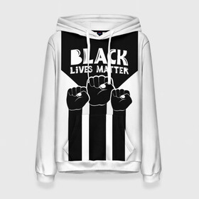 Женская толстовка 3D с принтом Black lives matter | BLM (Z) в Белгороде, 100% полиэстер  | двухслойный капюшон со шнурком для регулировки, мягкие манжеты на рукавах и по низу толстовки, спереди карман-кенгуру с мягким внутренним слоем. | derek chauvin | george floyd | thomas lane | активисты | афро | дерек шовин | джордж флойд | жизни чёрных важны | надпись | общественное движение | текст | томас лэйн | трэйвон мартина | ту тао