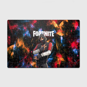 Пазл магнитный 126 элементов с принтом FORTNITE x IKONIK в Белгороде, полимерный материал с магнитным слоем | 126 деталей, размер изделия —  180*270 мм | deadmau5 | fortnite | fortnite 2 | fortnite x маршмелло | ikonik | marshmello | ninja | ninja streamer | raven | travis scott | ворон | иконик | ниндзя | пили | рейвен | трэвис скотт | фортнайт