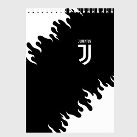 Скетчбук с принтом JUVENTUS / ЮВЕНТУС в Белгороде, 100% бумага
 | 48 листов, плотность листов — 100 г/м2, плотность картонной обложки — 250 г/м2. Листы скреплены сверху удобной пружинной спиралью | cr7 | fc juventus | football | juve | juventus | ronaldo | sport | роналдо | спорт | футбол | ювентус