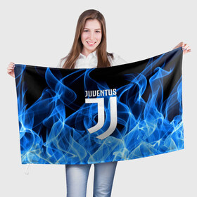 Флаг 3D с принтом JUVENTUS / ЮВЕНТУС в Белгороде, 100% полиэстер | плотность ткани — 95 г/м2, размер — 67 х 109 см. Принт наносится с одной стороны | cr7 | fc juventus | fire | flame | football | juve | juventus | ronaldo | sport | огонь | пламя | роналдо | спорт | футбол | ювентус