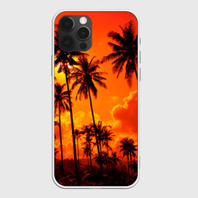 Чехол для iPhone 12 Pro Max с принтом ТРОПИЧЕСКИЕ ПАЛЬМЫ в Белгороде, Силикон |  | 2020 | tropical | лето | лето2020 | листья | пальмы | тропические пальмы