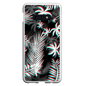 Чехол для Samsung S10E с принтом ПАЛЬМЫ TROPICAL GLITCH в Белгороде, Силикон | Область печати: задняя сторона чехла, без боковых панелей | glitch | hotline miami | neon | new retro wave | outrun | outrun electro | paints | palmen | rainbow | retro | retrowave | summer | synth | synthwave | tropical | глитч | краски | лето | неон | пальмы | радуга | ретро | тропики | хотлайн 