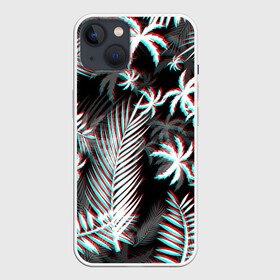 Чехол для iPhone 13 с принтом ПАЛЬМЫ | TROPICAL GLITCH в Белгороде,  |  | glitch | hotline miami | neon | new retro wave | outrun | outrun electro | paints | palmen | rainbow | retro | retrowave | summer | synth | synthwave | tropical | глитч | краски | лето | неон | пальмы | радуга | ретро | тропики | хотлайн 