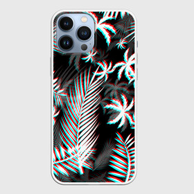 Чехол для iPhone 13 Pro Max с принтом ПАЛЬМЫ | TROPICAL GLITCH в Белгороде,  |  | glitch | hotline miami | neon | new retro wave | outrun | outrun electro | paints | palmen | rainbow | retro | retrowave | summer | synth | synthwave | tropical | глитч | краски | лето | неон | пальмы | радуга | ретро | тропики | хотлайн 