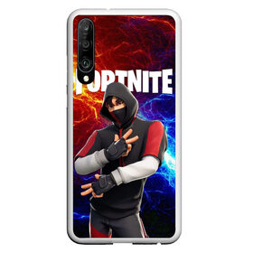 Чехол для Honor P30 с принтом FORTNITE x IKONIK ФОРТНАЙТ ИКОНИК в Белгороде, Силикон | Область печати: задняя сторона чехла, без боковых панелей | Тематика изображения на принте: deadmau5 | fortnite | fortnite 2 | fortnite x маршмелло | ikonik | marshmello | ninja | ninja streamer | raven | travis scott | ворон | иконик | ниндзя | пили | рейвен | трэвис скотт | фортнайт