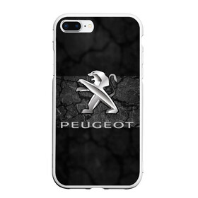 Чехол для iPhone 7Plus/8 Plus матовый с принтом PEUGEOT в Белгороде, Силикон | Область печати: задняя сторона чехла, без боковых панелей | abstract | auto | brand | car | geometry | peugeot | sport | texture | абстракция | авто | автомобильные | бренд | геометрия | классика | машины | модные | пежо | спорт | стиль | текстура