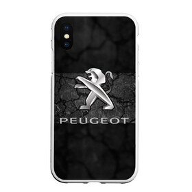 Чехол для iPhone XS Max матовый с принтом PEUGEOT в Белгороде, Силикон | Область печати: задняя сторона чехла, без боковых панелей | Тематика изображения на принте: abstract | auto | brand | car | geometry | peugeot | sport | texture | абстракция | авто | автомобильные | бренд | геометрия | классика | машины | модные | пежо | спорт | стиль | текстура