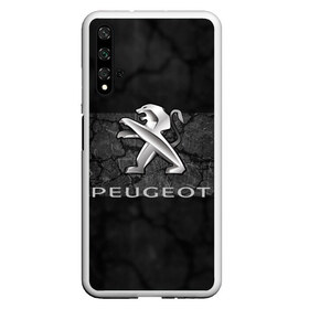 Чехол для Honor 20 с принтом PEUGEOT в Белгороде, Силикон | Область печати: задняя сторона чехла, без боковых панелей | abstract | auto | brand | car | geometry | peugeot | sport | texture | абстракция | авто | автомобильные | бренд | геометрия | классика | машины | модные | пежо | спорт | стиль | текстура