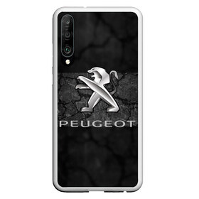 Чехол для Honor P30 с принтом PEUGEOT в Белгороде, Силикон | Область печати: задняя сторона чехла, без боковых панелей | Тематика изображения на принте: abstract | auto | brand | car | geometry | peugeot | sport | texture | абстракция | авто | автомобильные | бренд | геометрия | классика | машины | модные | пежо | спорт | стиль | текстура