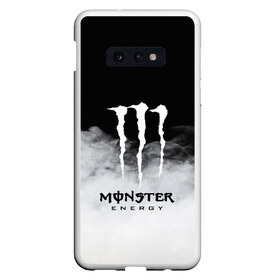 Чехол для Samsung S10E с принтом MONSTER ENERGY BLACK в Белгороде, Силикон | Область печати: задняя сторона чехла, без боковых панелей | brend | green | monster energy | андреналин | бренд | зеленый | логотип | монстр | напиток | энергетик | энергия