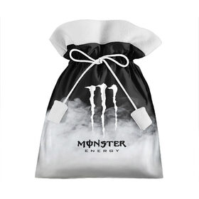 Подарочный 3D мешок с принтом MONSTER ENERGY BLACK в Белгороде, 100% полиэстер | Размер: 29*39 см | brend | green | monster energy | андреналин | бренд | зеленый | логотип | монстр | напиток | энергетик | энергия