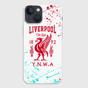 Чехол для iPhone 13 mini с принтом LIVERPOOL | ЛИВЕРПУЛЬ в Белгороде,  |  | lfc | liverpool | sport | ynwa | ливерпуль | лфк | спорт