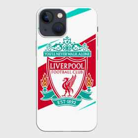 Чехол для iPhone 13 mini с принтом LIVERPOOL | ЛИВЕРПУЛЬ в Белгороде,  |  | lfc | liverpool | sport | ynwa | ливерпуль | лфк | спорт