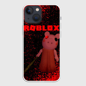 Чехол для iPhone 13 mini с принтом Roblox piggy Свинка Пигги. в Белгороде,  |  | game | gamer | logo | minecraft | piggi | roblox | simulator | игра | конструктор | лого | пигги | свинья | симулятор | строительство | фигура