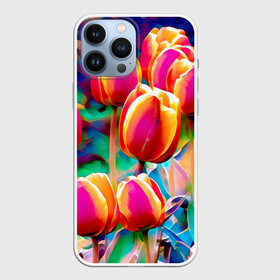 Чехол для iPhone 13 Pro Max с принтом Тюльпаны в Белгороде,  |  | exclusive merch | аромат | голландия | каникулы | лето | отпуск | популярные | растения | тренды | тюльпаны | цветы