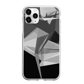 Чехол для iPhone 11 Pro Max матовый с принтом Camo - Black & White в Белгороде, Силикон |  | Тематика изображения на принте: abstract | abstraction | color | geometry | polygon | polygonal | абстракция | геометрия | полигоны | психоделика