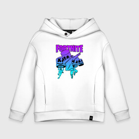 Детское худи Oversize хлопок с принтом FORTNITE x MARSHMELLO DAB в Белгороде, френч-терри — 70% хлопок, 30% полиэстер. Мягкий теплый начес внутри —100% хлопок | боковые карманы, эластичные манжеты и нижняя кромка, капюшон на магнитной кнопке | Тематика изображения на принте: deadmau5 | fortnite | fortnite 2 | fortnite x маршмелло | ikonik | marshmello | ninja | ninja streamer | raven | travis scott | ворон | иконик | ниндзя | пили | рейвен | трэвис скотт | фортнайт