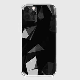 Чехол для iPhone 12 Pro Max с принтом Camo - Black & White в Белгороде, Силикон |  | Тематика изображения на принте: abstract | abstraction | color | geometry | polygon | polygonal | абстракция | геометрия | полигоны | психоделика