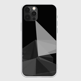 Чехол для iPhone 12 Pro Max с принтом Camo - Black & White в Белгороде, Силикон |  | Тематика изображения на принте: abstract | abstraction | color | geometry | polygon | polygonal | абстракция | геометрия | полигоны | психоделика