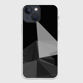 Чехол для iPhone 13 mini с принтом Camo   Black  White в Белгороде,  |  | abstract | abstraction | color | geometry | polygon | polygonal | абстракция | геометрия | полигоны | психоделика