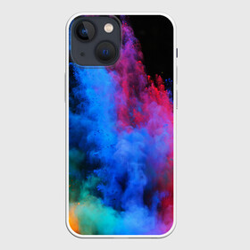 Чехол для iPhone 13 mini с принтом КРАСКИ в Белгороде,  |  | abstraction | watercolor | абстракция красок | акварель | брызги красок | живопись | краска | потертость красок | размытые краски | текстуры | яркие краски