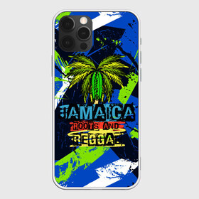 Чехол для iPhone 12 Pro Max с принтом Jamaica Roots and reggae в Белгороде, Силикон |  | Тематика изображения на принте: jamaica | reggae | roots | летняя | лето | надпись | пальма | раста | регги | рэгги | текст | фраза | ямайка