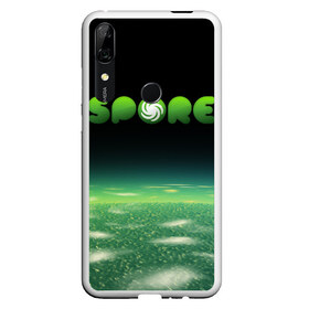 Чехол для Honor P Smart Z с принтом Spore Green (Z) в Белгороде, Силикон | Область печати: задняя сторона чехла, без боковых панелей | creepy cute | ea | electronic arts | maxis | spore | spore hero | ангелоид | генирал фауст | гудра | жуткие и милые | империя эсти | маасари | мухоид | племя | ролевая игра | рыба бегун | симулятор бога | сирено головый