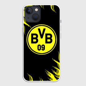 Чехол для iPhone 13 с принтом BORUSSIA. в Белгороде,  |  | borussia | fc | football | football club | sport | боруссия | боруссия дортмунд | дортмунда | немецкий футбольный клуб | спорт | уефа | униформа | фирменные цвета | фк | футбол | футбольный клуб