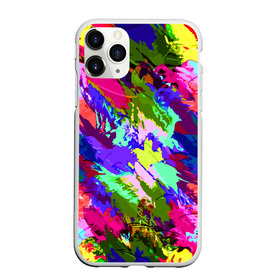 Чехол для iPhone 11 Pro Max матовый с принтом Краска в Белгороде, Силикон |  | abstraction | expression | impressionism | абстракция | импрессионизм | краска | цвет | экспрессия