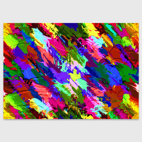 Поздравительная открытка с принтом Краска в Белгороде, 100% бумага | плотность бумаги 280 г/м2, матовая, на обратной стороне линовка и место для марки
 | abstraction | expression | impressionism | абстракция | импрессионизм | краска | цвет | экспрессия