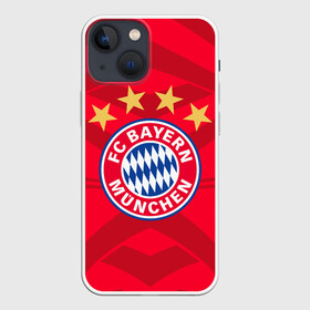 Чехол для iPhone 13 mini с принтом BAYERN MUNCHEN. в Белгороде,  |  | bayern | bayern munchen | fc bayern | football | football club | sport | бавария | спорт | футбол | футбольный клуб