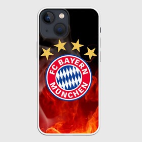 Чехол для iPhone 13 mini с принтом BAYERN MUNCHEN. в Белгороде,  |  | bayern | bayern munchen | fc bayern | football | football club | sport | бавария | спорт | футбол | футбольный клуб