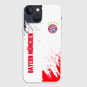 Чехол для iPhone 13 mini с принтом BAYERN MUNCHEN. в Белгороде,  |  | bayern | bayern munchen | fc bayern | football | football club | sport | бавария | спорт | футбол | футбольный клуб